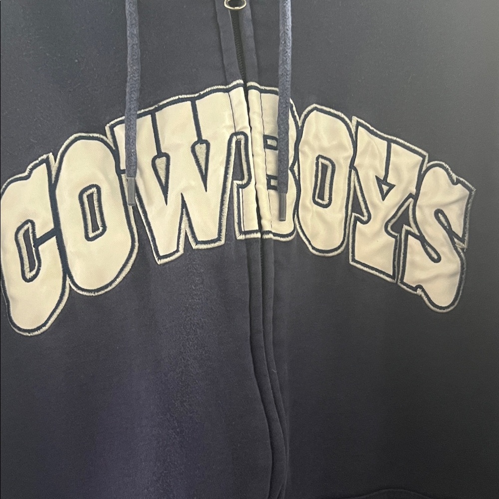 Navy Cowboys Hoodie